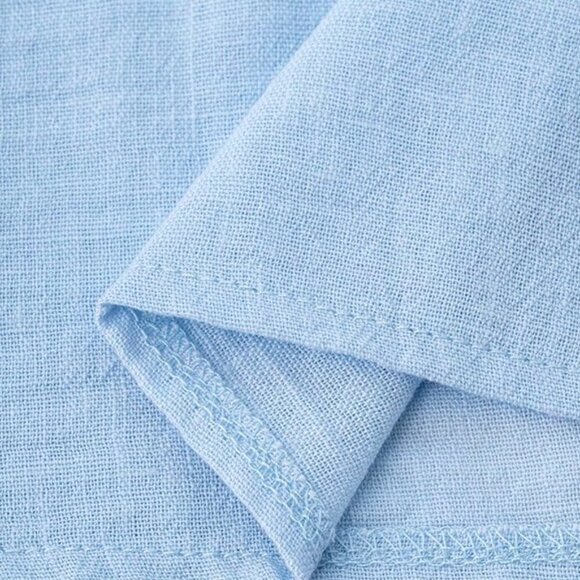 Blue Elegant Women's Hanging halter Neck Long Dress - Picture 3 of 11